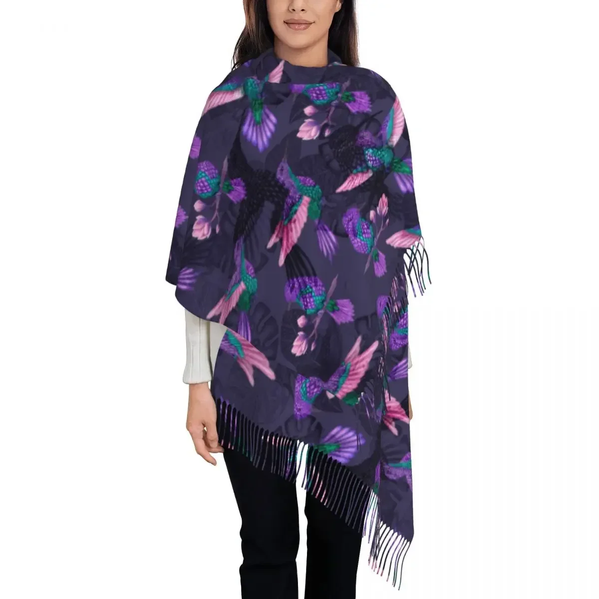 H Hummingbird And Leaves Womens Warm Winter Infinity Scarves Set Blanket Scarf Pure Color
H Hummingbird And Leaves Womens Warm Winter Infinity Scarves Set Blanket Scarf Pure Color