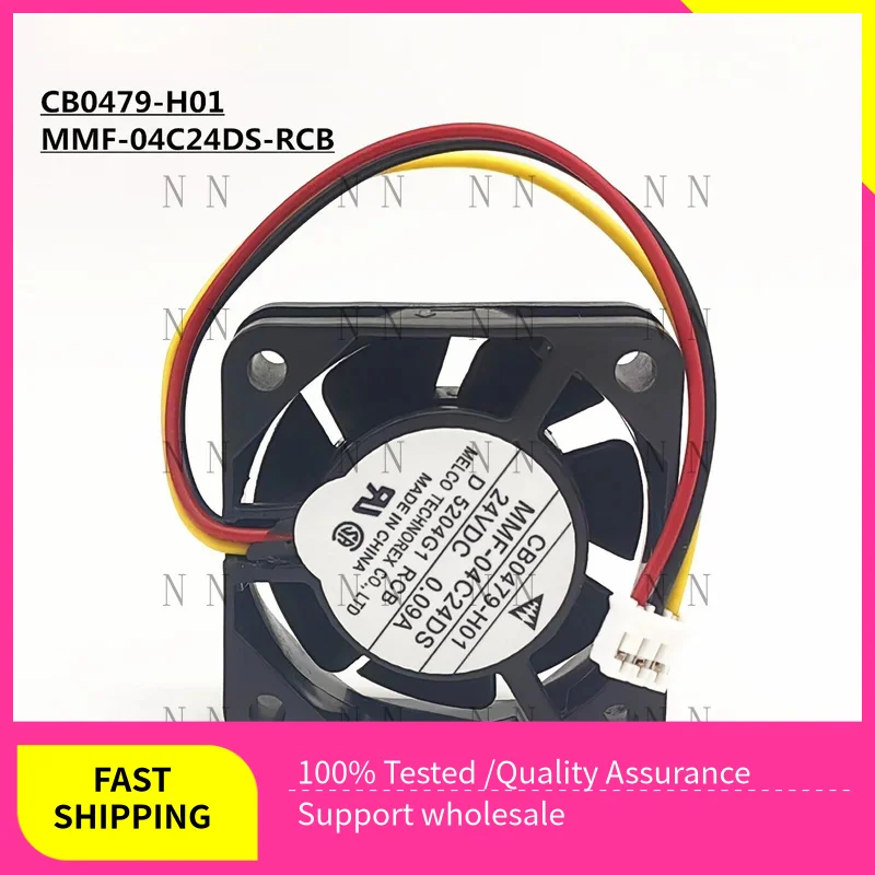 WEP CB0479-H01 MMF-04C24DS-RCB 24V 0.09A 3-pin FOR Mitsubishi Inverter Driver Fan
WEP CB0479-H01 MMF-04C24DS-RCB 24V 0.09A 3-pin FOR Mitsubishi Inverter Driver Fan