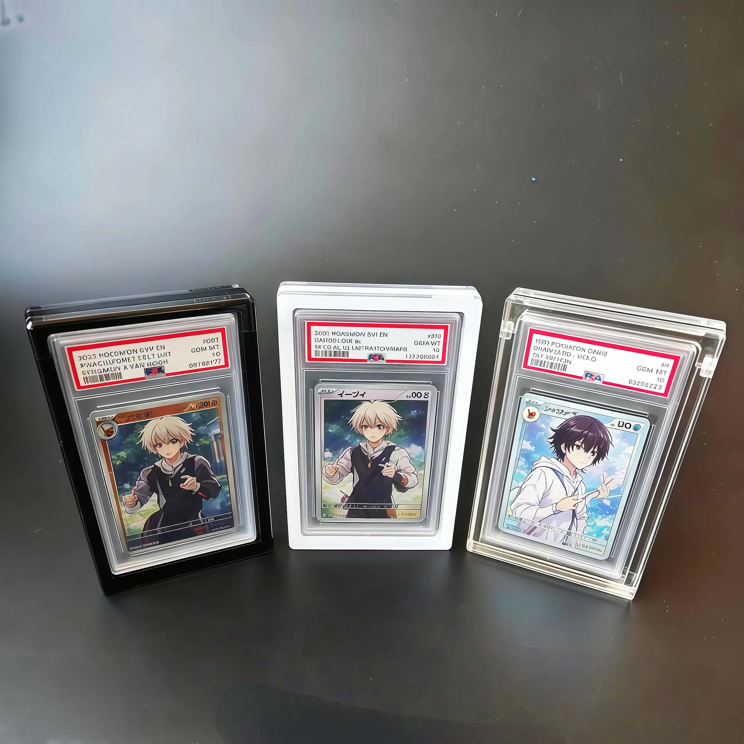 Magnetic UV Protection Card Display Brick Clear Acrylic Graded Card Storage Stand For Anime Pokemon YuGiOh PTCG Cards
Magnetic UV Protection Card Display Brick Clear Acrylic Graded Card Storage Stand For Anime Pokemon YuGiOh PTCG Cards