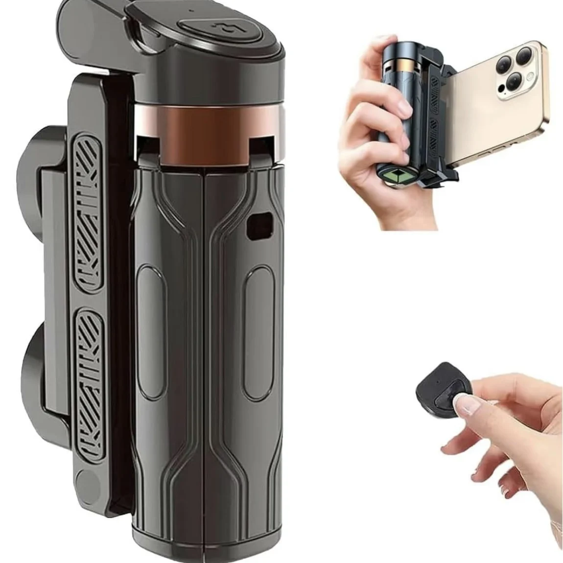 Tripod with Bluetooth Mobile Mini Phone Holder Selfie Stick Portable Monopod For Photography And Video Capture For iPhone 16 15
Tripod with Bluetooth Mobile Mini Phone Holder Selfie Stick Portable Monopod For Photography And Video Capture For iPhone 16 15