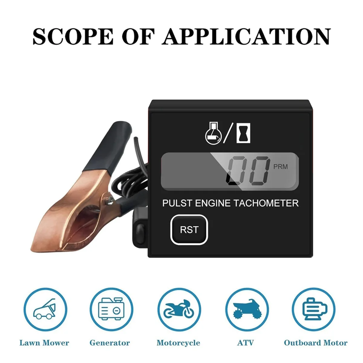 SNNE-rDigital Chainsaw Tachometer Small Engine Tachometer Digital Display Pulse Speedometer Motorcycle Electronic
SNNE-rDigital Chainsaw Tachometer Small Engine Tachometer Digital Display Pulse Speedometer Motorcycle Electronic