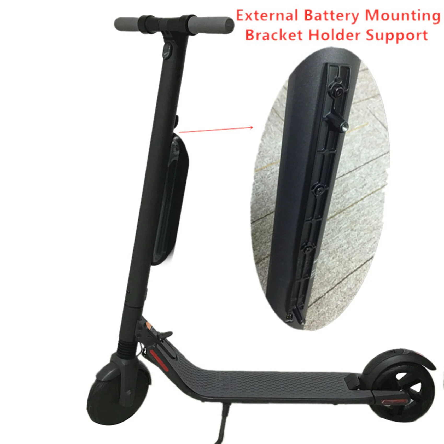 R1-3X Electric Scooter External Battery Mounting Brackets Accessories For Ninebot ES2/ES4
R1-3X Electric Scooter External Battery Mounting Brackets Accessories For Ninebot ES2/ES4