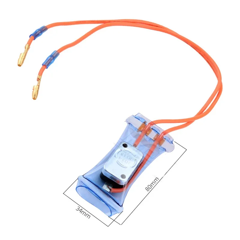 Replacement Fridges Defrost Thermostator AC 250V 10A-7 Celsius Bimetal Refrigerator defroster thermostat -7Degree 2 cables
Replacement Fridges Defrost Thermostator AC 250V 10A-7 Celsius Bimetal Refrigerator defroster thermostat -7Degree 2 cables