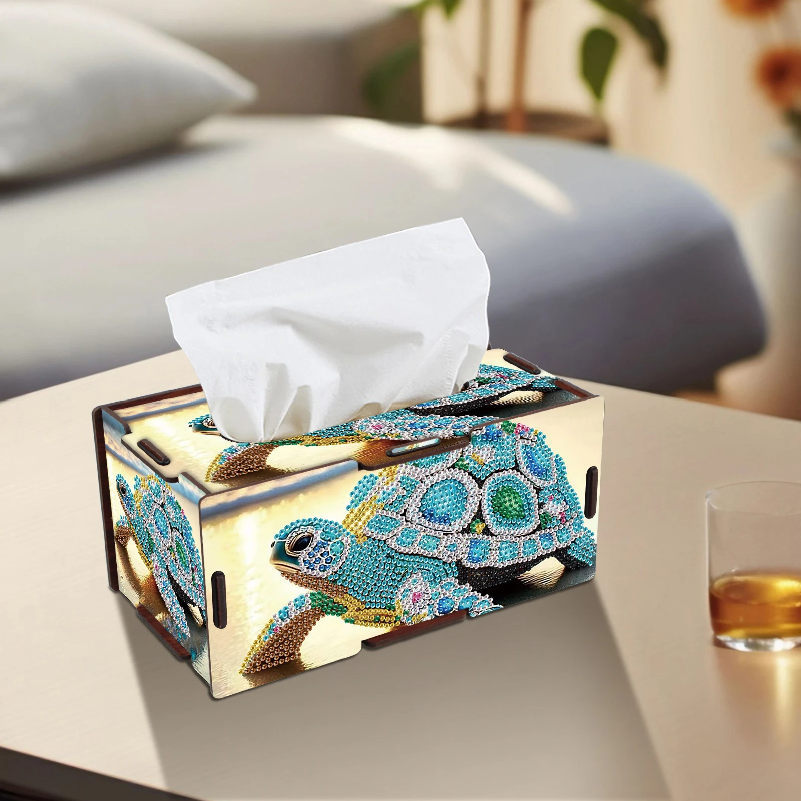 Wooden Diamond Painting Tissue Box for Home and Office Decoration (ZJH021)
Wooden Diamond Painting Tissue Box for Home and Office Decoration (ZJH021)