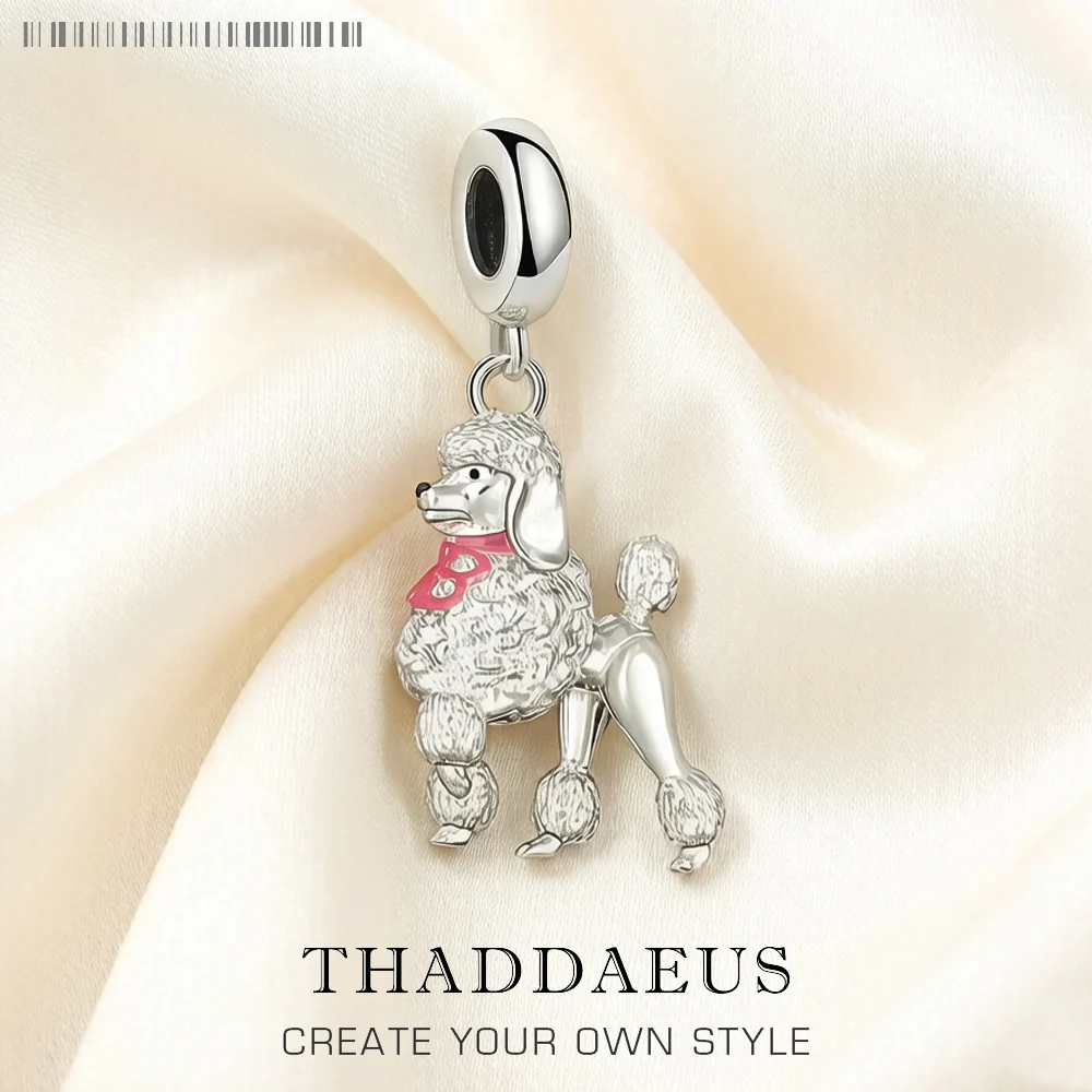 Poodle Dog Dangle Charm Pendant Original 925 Sterling Silver Cute Bead DIY Floating Gift
Poodle Dog Dangle Charm Pendant Original 925 Sterling Silver Cute Bead DIY Floating Gift