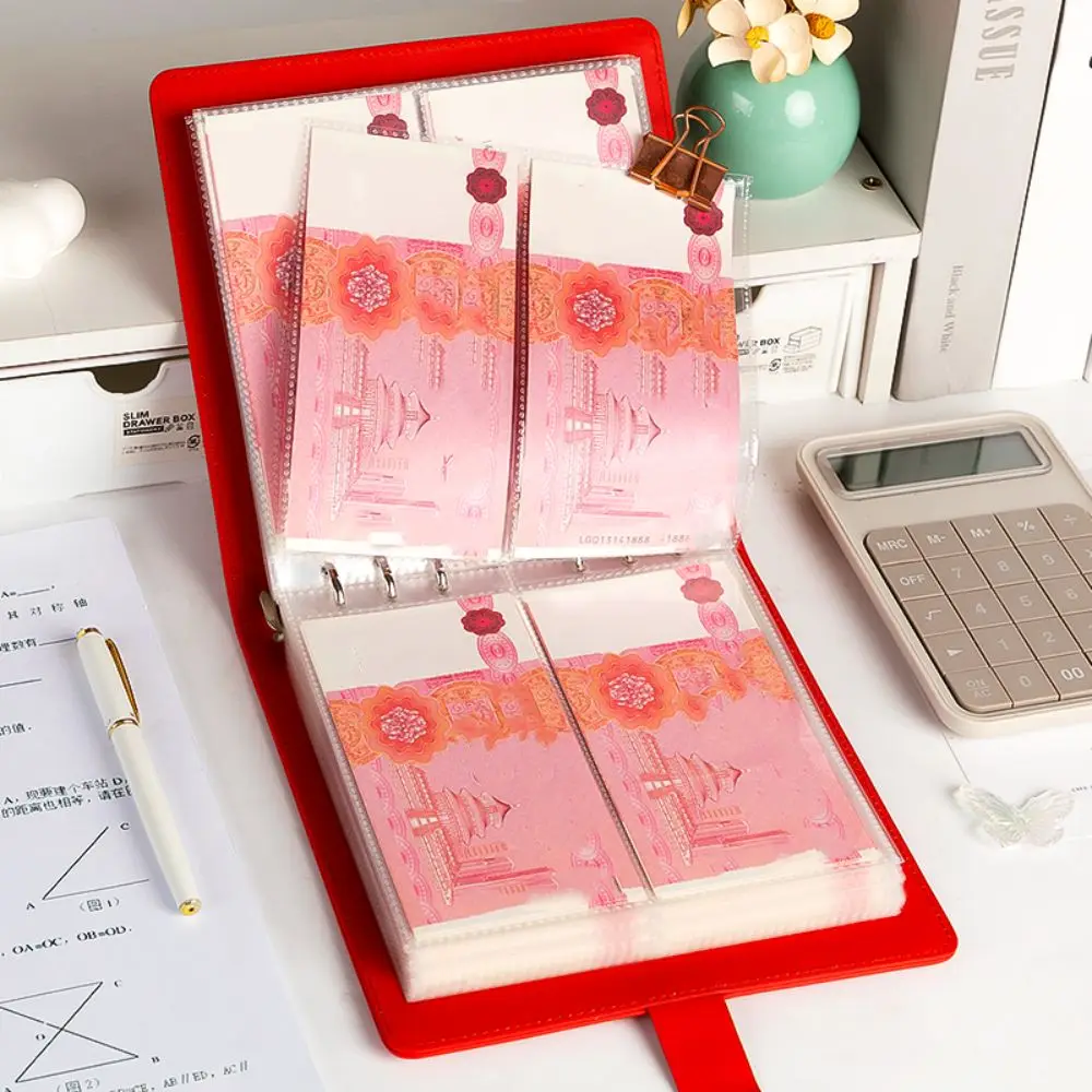50Sheets Saving Money Binder Loose-leaf Portable Planner Organizer Wallet Storage PU Leather Colorful Shine Budget Binder
50Sheets Saving Money Binder Loose-leaf Portable Planner Organizer Wallet Storage PU Leather Colorful Shine Budget Binder