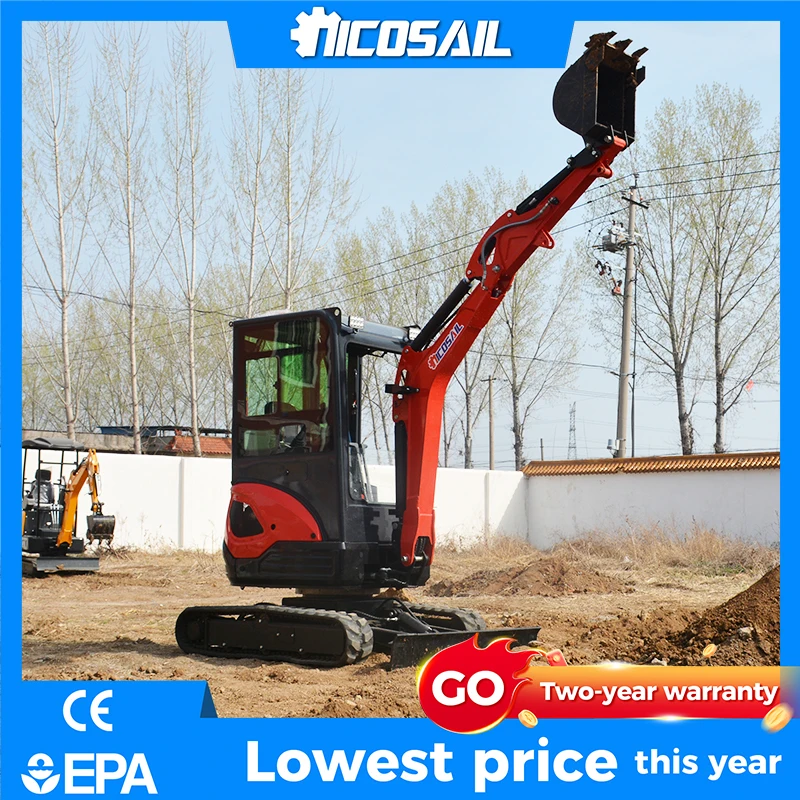 NICOSAIL OKW25U EPA Mini Excavator 2100kg Customizable Small Digger Engine for North America Canada
NICOSAIL OKW25U EPA Mini Excavator 2100kg Customizable Small Digger Engine for North America Canada