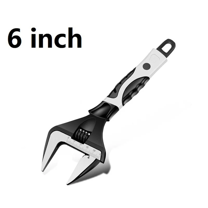 AB34-1 PCS 6-Inch Adjustable Wrench Open-Ended Wrench Tool Household Multifunctional Bathroom Wrench
AB34-1 PCS 6-Inch Adjustable Wrench Open-Ended Wrench Tool Household Multifunctional Bathroom Wrench
