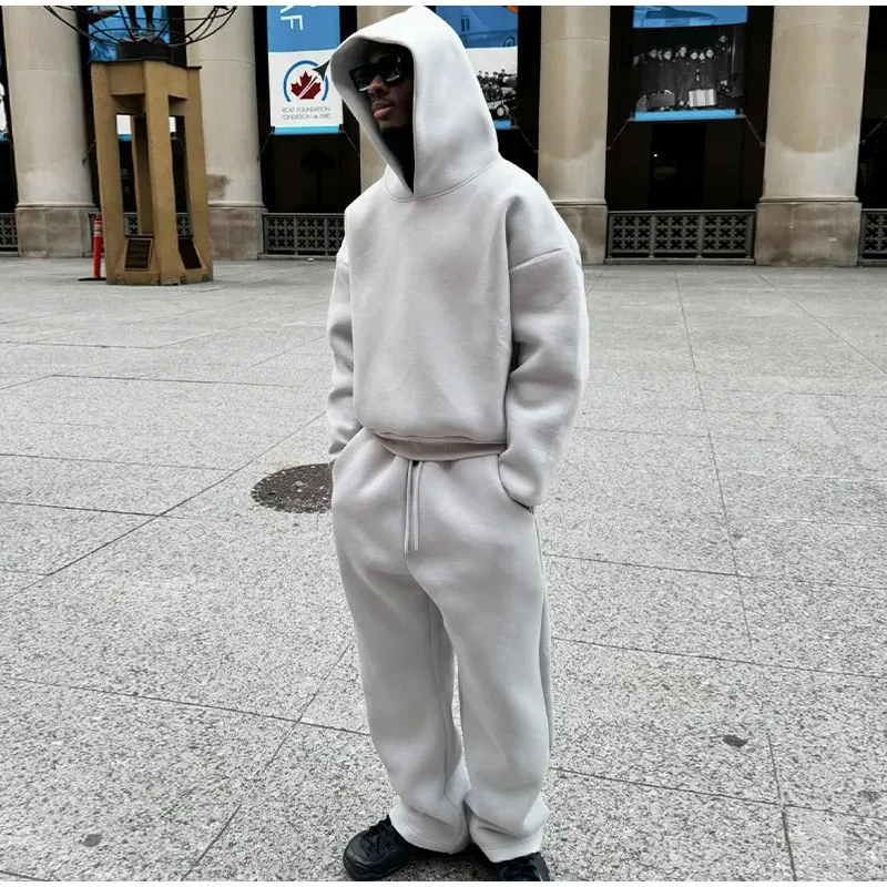 Casual Solid Couple's Hooded Sweatshirt Loose Sweatpants 2 Piece Suit Male Autumn Jogging Sweatshirt Trousers Outfits Suits
Casual Solid Couple's Hooded Sweatshirt Loose Sweatpants 2 Piece Suit Male Autumn Jogging Sweatshirt Trousers Outfits Suits