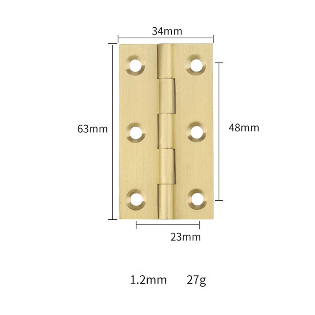6pcs Pure Copper Hinges Kitchen Cabinet Door Furniture Hardware Mute Smooth Closing Bronze Golden For Home Jewelry Box Sturdy
6pcs Pure Copper Hinges Kitchen Cabinet Door Furniture Hardware Mute Smooth Closing Bronze Golden For Home Jewelry Box Sturdy