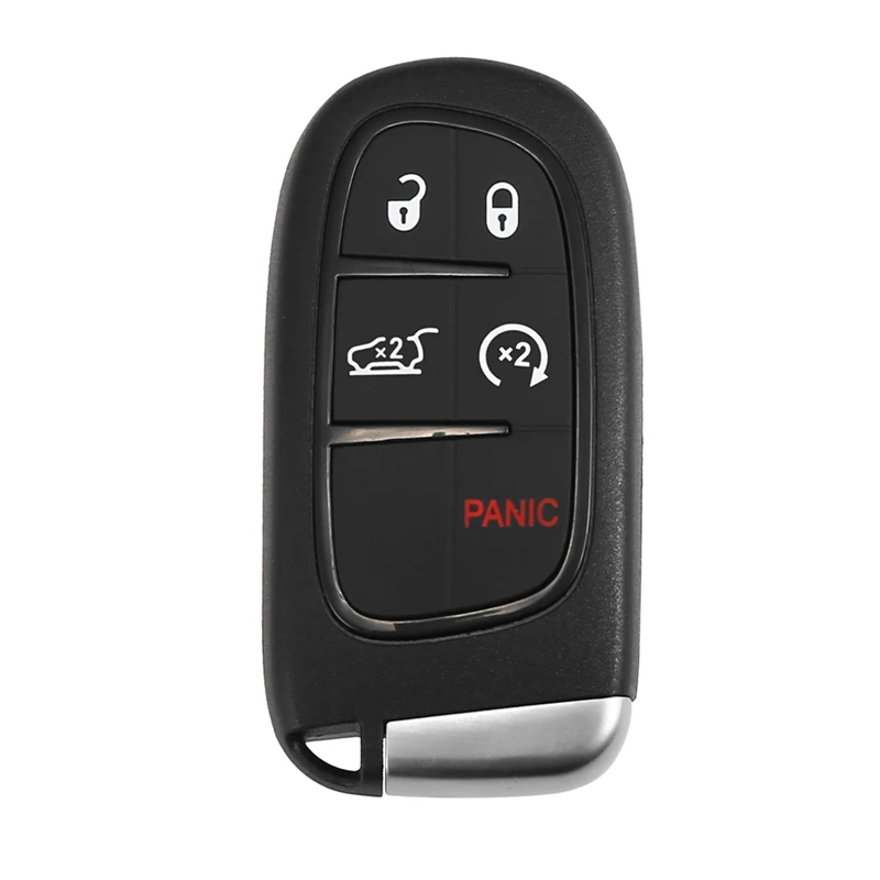 Car Key Fob Keyless Entry Remote GQ4-54T 433Mhz ID4A Chip For Jeep Cherokee 2014-2020 5 Buttons 68141580AA 68141580AB
Car Key Fob Keyless Entry Remote GQ4-54T 433Mhz ID4A Chip For Jeep Cherokee 2014-2020 5 Buttons 68141580AA 68141580AB