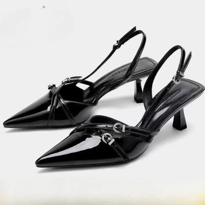 Women's High Heels Sandals Designer Pointed Thin Heels Sandals Fashion Banquet Party Shoes 2025 Summer Mules Shoes Women's Pumps
Women's High Heels Sandals Designer Pointed Thin Heels Sandals Fashion Banquet Party Shoes 2025 Summer Mules Shoes Women's Pumps