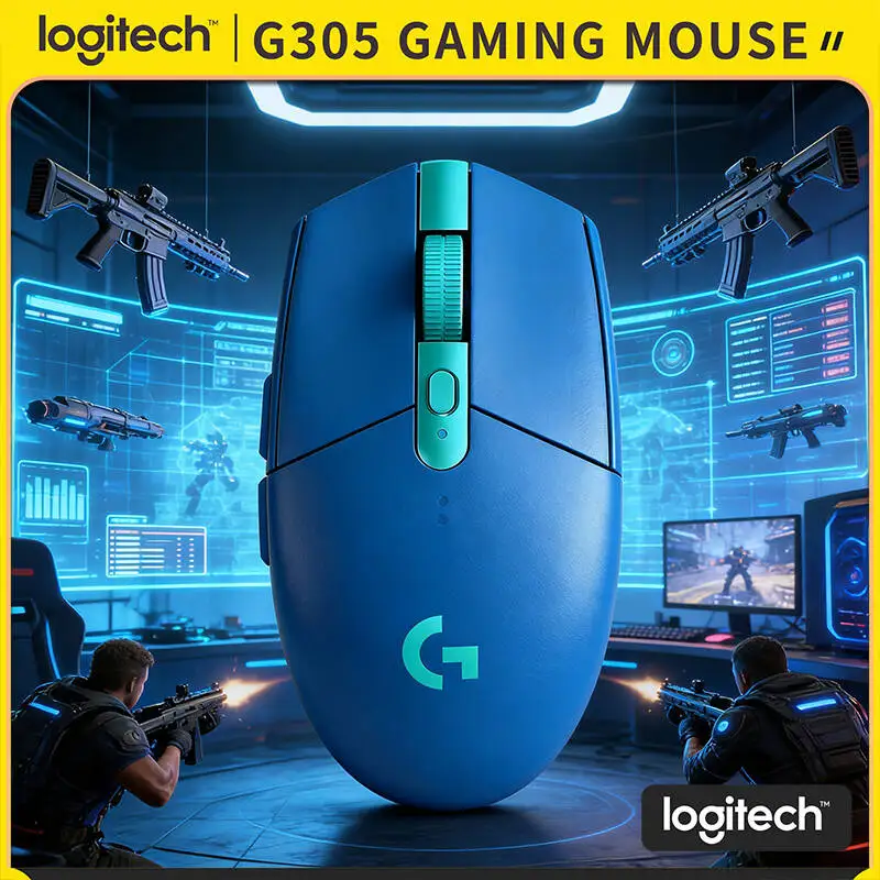 Игровая мышь Logitech G305 с технологией LIGHTSPEED, сенсором HERO 12000 DPI, 6 программируемыми кнопками, 250 часов автономной работы, весом 99 г, отсутствием задержки 1 мс, для ПК и Mac
Игровая мышь Logitech G305 с технологией LIGHTSPEED, сенсором HERO 12000 DPI, 6 программируемыми кнопками, 250 часов автономной работы, весом 99 г, отсутствием задержки 1 мс, для ПК и Mac