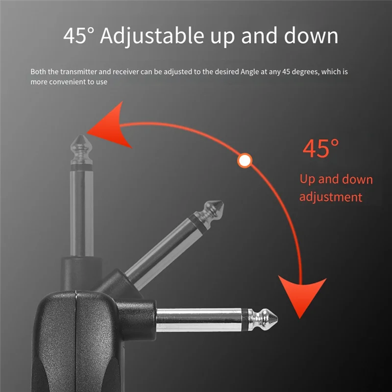 Wireless Guitar Transmitter Receiver Rechargeable Wireless Guitar System For Bass Electric Instrument Durable Easy To Use
Wireless Guitar Transmitter Receiver Rechargeable Wireless Guitar System For Bass Electric Instrument Durable Easy To Use