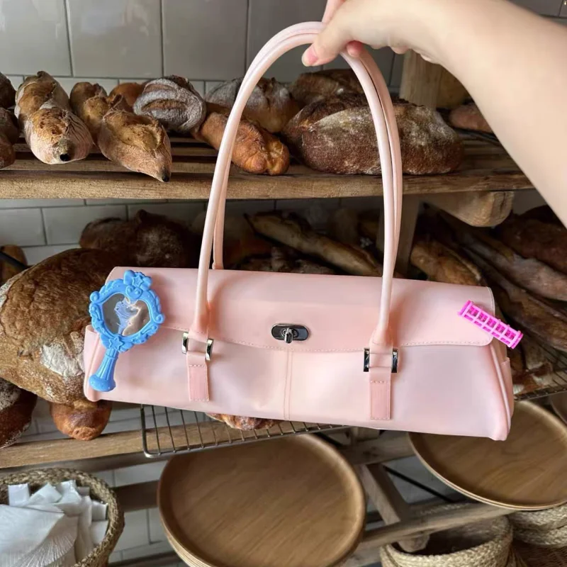 Summer Waterproof Pvc Jelly Shoulder Bag Candy Colored Buckle Large Capacity Handbag Sweet Leisure Travel Vacation Beach Bag New
Summer Waterproof Pvc Jelly Shoulder Bag Candy Colored Buckle Large Capacity Handbag Sweet Leisure Travel Vacation Beach Bag New