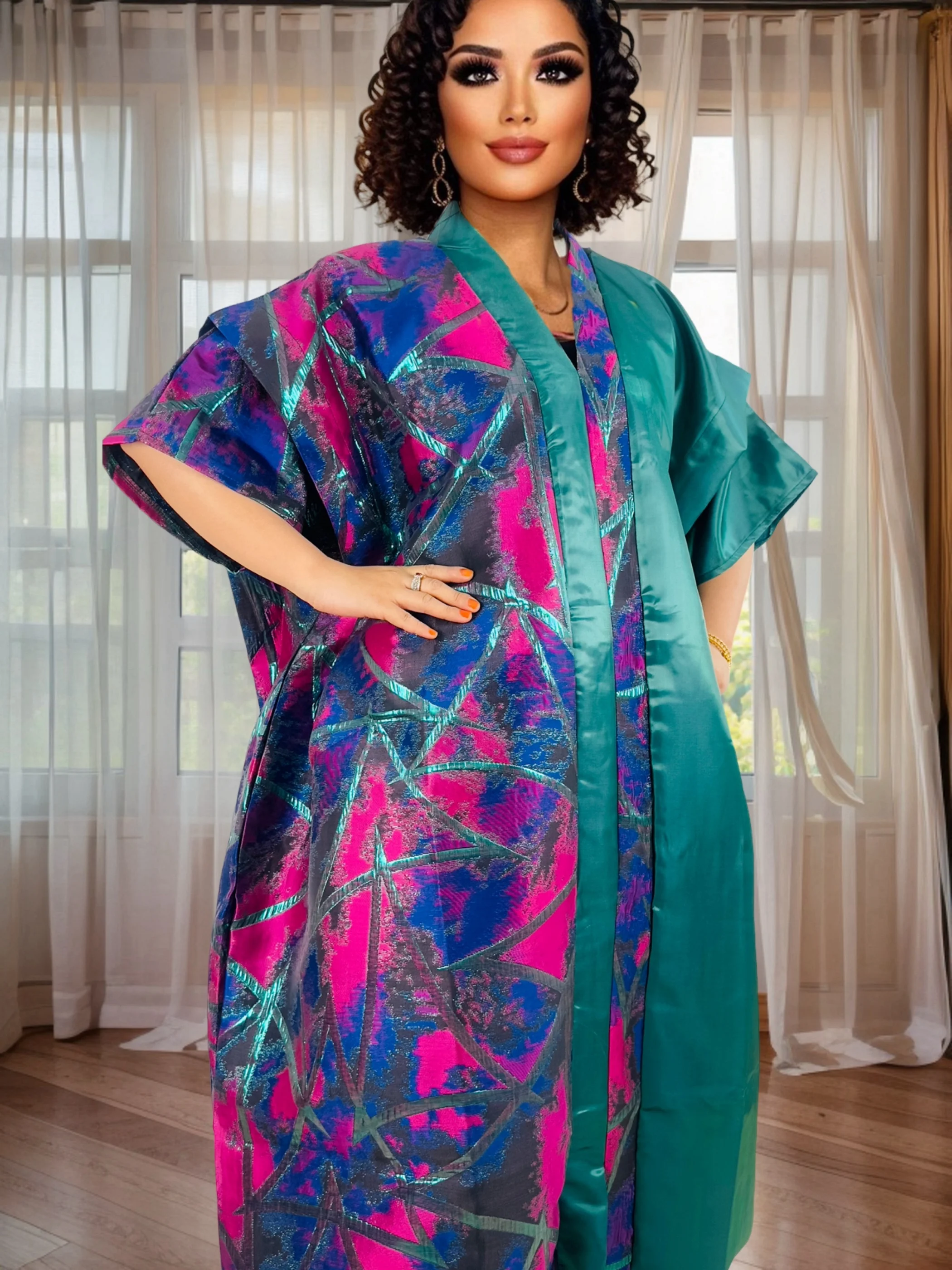 Chic Long African Dresses for Women Robe De Soiree Femme Elegant Evening Gowns African Print Maxi Dresses for Special Occasions
Chic Long African Dresses for Women Robe De Soiree Femme Elegant Evening Gowns African Print Maxi Dresses for Special Occasions