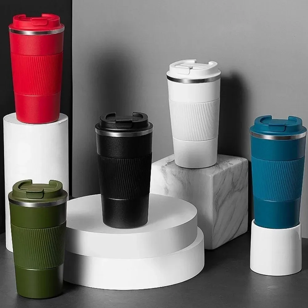 510ML Travel Coffee Mug Stainless Steel Thermal Mug Leakproof Car Tumbler Vacuum Flasks Portable Insulated Bottles
510ML Travel Coffee Mug Stainless Steel Thermal Mug Leakproof Car Tumbler Vacuum Flasks Portable Insulated Bottles 
