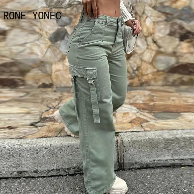 Women Elegant Solid Multi-Pockets Do-old Vintage High Waist Working Straight Leg Cargo Pants
Women Elegant Solid Multi-Pockets Do-old Vintage High Waist Working Straight Leg Cargo Pants