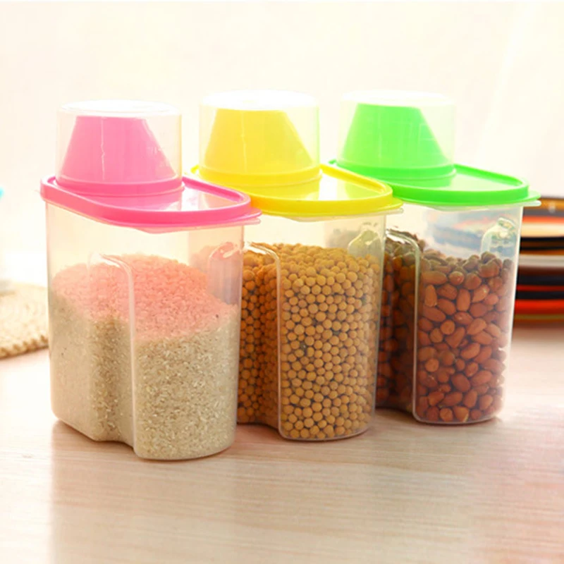 Practical Plastic Airtight Large Capacity Food Container Storage Container Sleek Design Hygienic Multigrain Storage Organizer
Practical Plastic Airtight Large Capacity Food Container Storage Container Sleek Design Hygienic Multigrain Storage Organizer