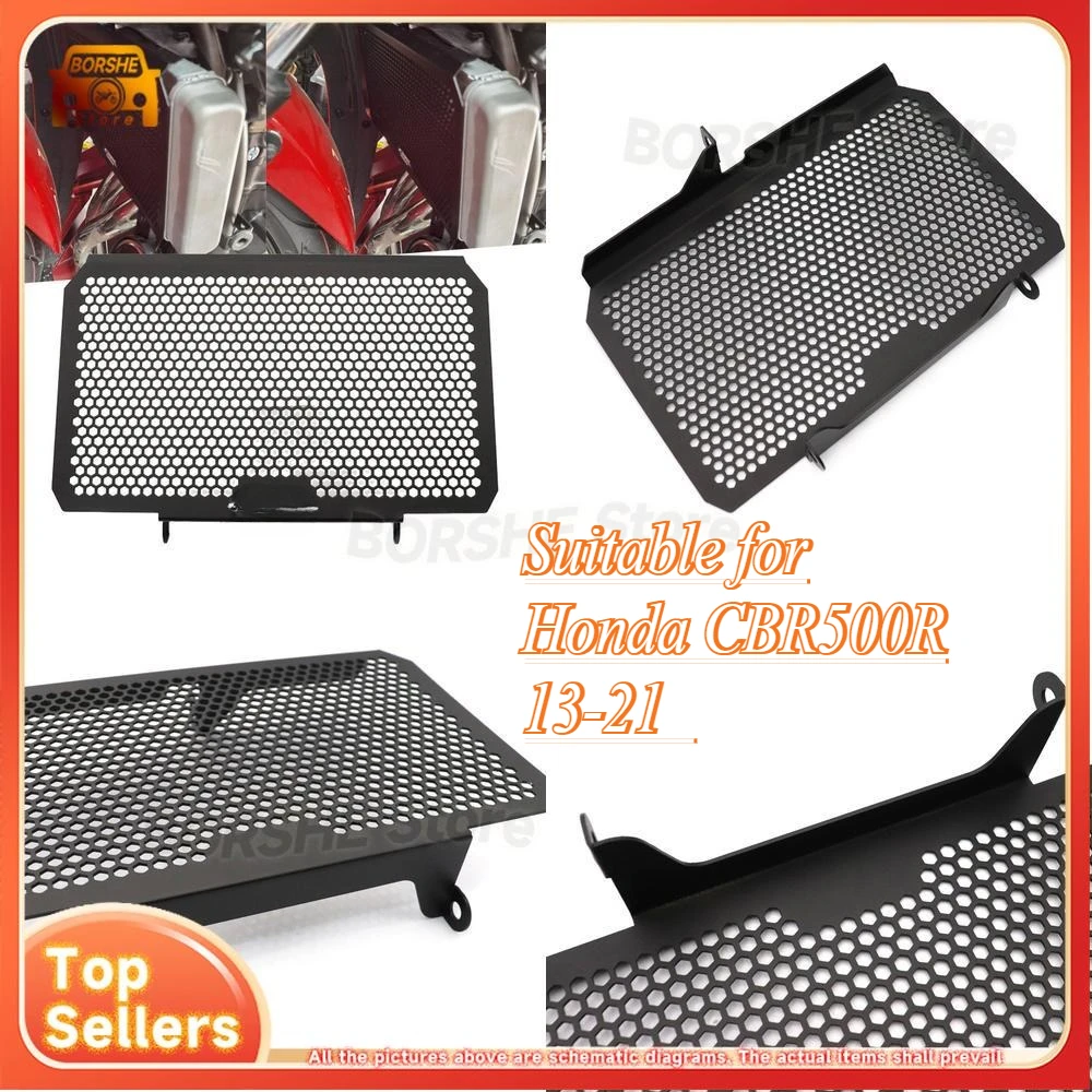 Suitable for Honda CBR500R 13-21 Radiator Guard Mesh Water Tank Protector Cover Cooling Grille Motorcycle Accessory 
Suitable for Honda CBR500R 13-21 Radiator Guard Mesh Water Tank Protector Cover Cooling Grille Motorcycle Accessory