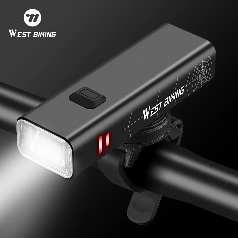 WEST BIKING 800 Lumens Bike Headlight Waterproof Type-C Charging Aluminum Alloy MTB Road Bike Front Light Cycling Accessories
WEST BIKING 800 Lumens Bike Headlight Waterproof Type-C Charging Aluminum Alloy MTB Road Bike Front Light Cycling Accessories
