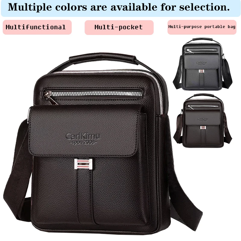 Мужская кожаная сумка через плечо из натуральной кожи, деловая повседневная сумка-мессенджер с ручкой, многофункциональная водонепроницаемая сумка для работы и путешествий
Мужская кожаная сумка через плечо из натуральной кожи, деловая повседневная сумка-мессенджер с ручкой, многофункциональная водонепроницаемая сумка для работы и путешествий