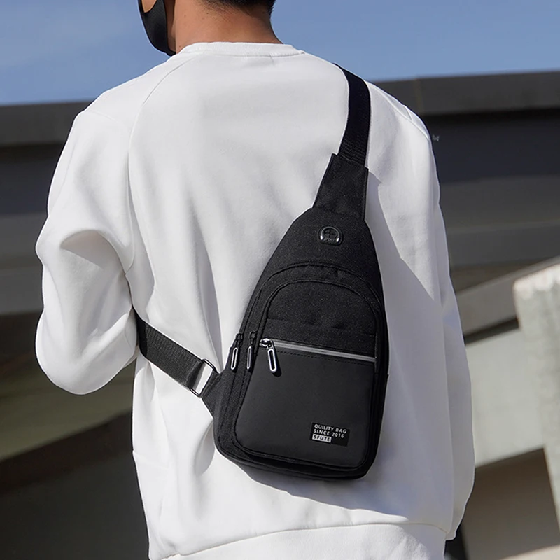 Lightweight Men's Chest Bag Casual Polyester Crossbody Bag Hiking Multipurpose Sling Bag For Outdoor Sports Daily Commute
Lightweight Men's Chest Bag Casual Polyester Crossbody Bag Hiking Multipurpose Sling Bag For Outdoor Sports Daily Commute