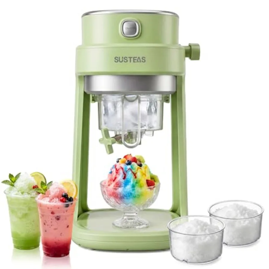 SUSTEAS Snow Cone Shaved Ice Machine, with Adjustable Knob, Electric Ice Shaver Slushie Machine for Birthday Party, House Warmi
SUSTEAS Snow Cone Shaved Ice Machine, with Adjustable Knob, Electric Ice Shaver Slushie Machine for Birthday Party, House Warmi