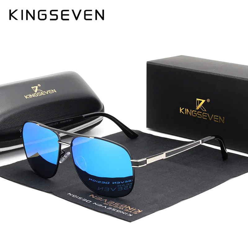 KINGSEVEN мужские поляризационные солнцезащитные очки для защиты глаз женские UV400 очки для рыбалки и вождения антибликовые повседневные модные очки
KINGSEVEN мужские поляризационные солнцезащитные очки для защиты глаз женские UV400 очки для рыбалки и вождения антибликовые повседневные модные очки