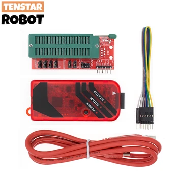 PICKIT 3 PIC KIT 3 PICKIT 3 Programmierer Offline-Programmierung PIC-Mikrocontroller-Chip Monopoly + PIC-Programmierer-Adaptersitz