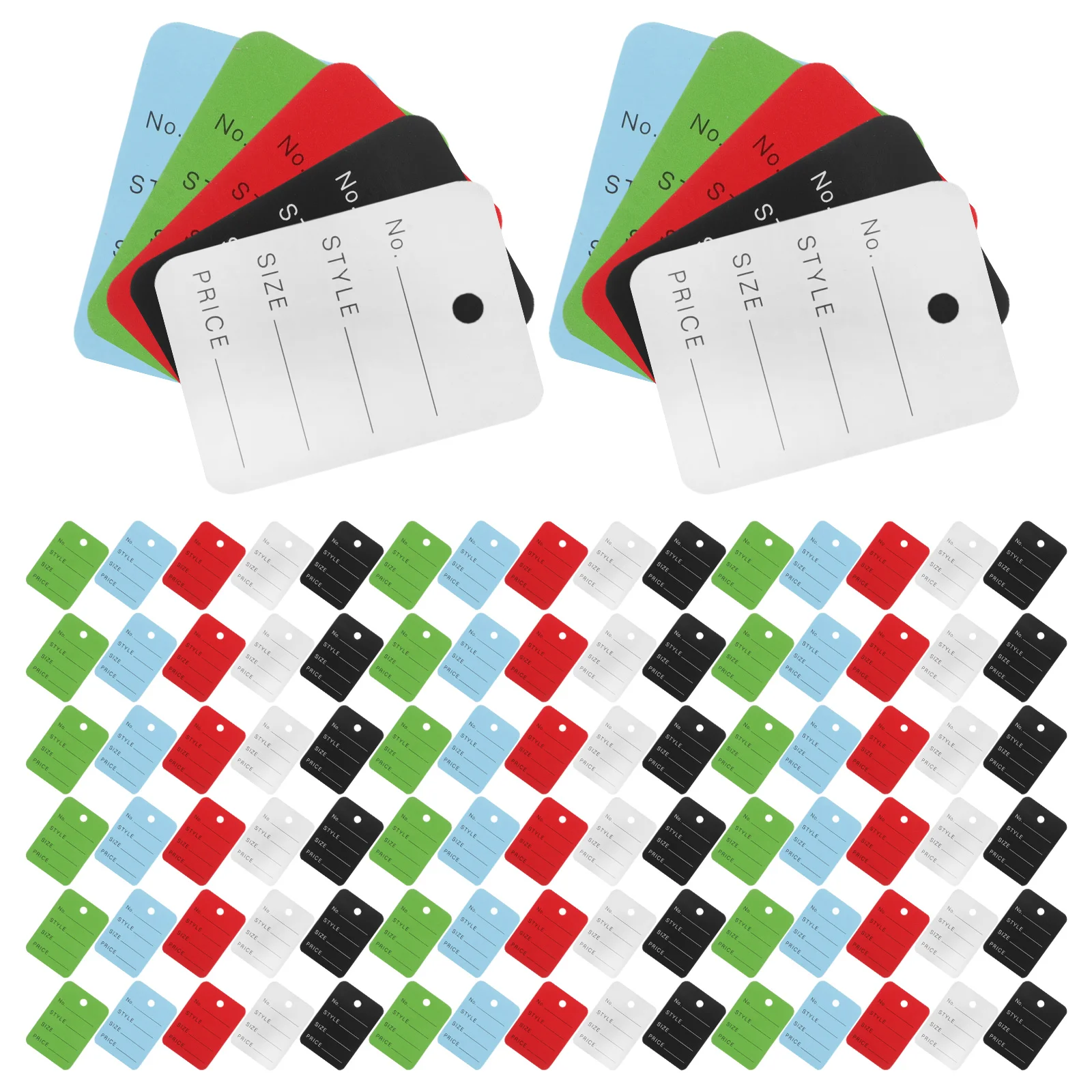 500 Pcs Multipurpose Tag Labels Jewelry Tags for Selling Paper Price Product Accessories and Clothes
500 Pcs Multipurpose Tag Labels Jewelry Tags for Selling Paper Price Product Accessories and Clothes