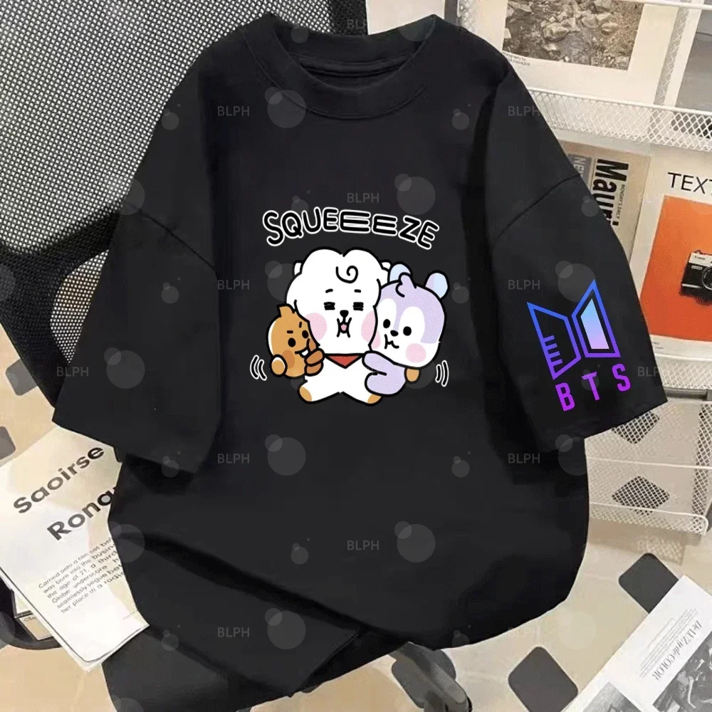 Cute Cartoon Family Matching T Shirts Soft Casual Short Sleeve BTS Jersey Summer Parent-kid Outfits for Daily Wear Party Gifts
Cute Cartoon Family Matching T Shirts Soft Casual Short Sleeve BTS Jersey Summer Parent-kid Outfits for Daily Wear Party Gifts