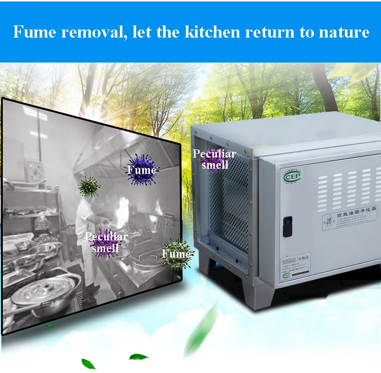 Low-altitude Exhaust Filter Environmentally Friendly Commercial Purification Machine Smoke-free Kitchen Barbecue Purifier 6K
Low-altitude Exhaust Filter Environmentally Friendly Commercial Purification Machine Smoke-free Kitchen Barbecue Purifier 6K