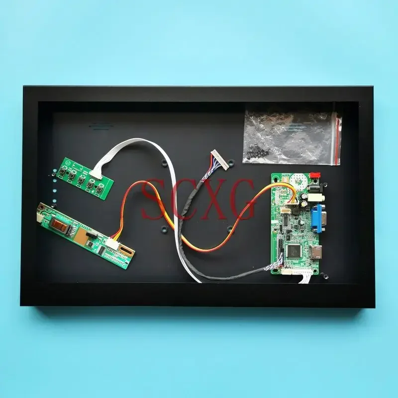 Fit LP141X8 LP141X5 LP141X3 LP141X6 LP141X7 LVDS 20-Pin 1CCFL 1024*768 14.1" LCD Display 58C Controller Board+Metal Case DIY Kit
Fit LP141X8 LP141X5 LP141X3 LP141X6 LP141X7 LVDS 20-Pin 1CCFL 1024*768 14.1" LCD Display 58C Controller Board+Metal Case DIY Kit