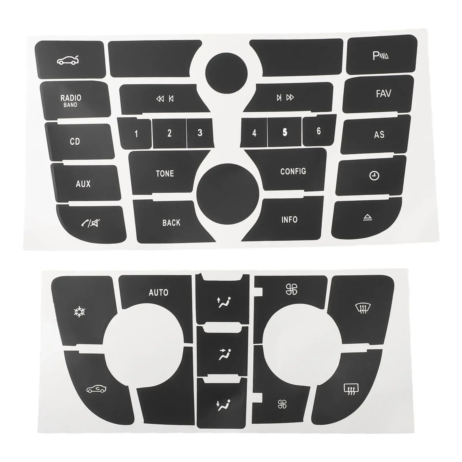 Interior Decoration Button Repair Decal Black Easy Application Repair Worn Switch Repair Worn Button For Opel GTC
Interior Decoration Button Repair Decal Black Easy Application Repair Worn Switch Repair Worn Button For Opel GTC