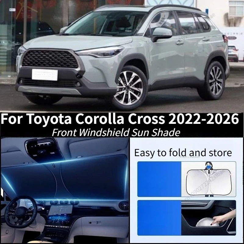 Sun Visor For Toyota Corolla Cross 2022-2026 Off-Road SUV Custom Fit UV & Heat Insulation Sun Shade Interior Parts Custom-fit
Sun Visor For Toyota Corolla Cross 2022-2026 Off-Road SUV Custom Fit UV & Heat Insulation Sun Shade Interior Parts Custom-fit