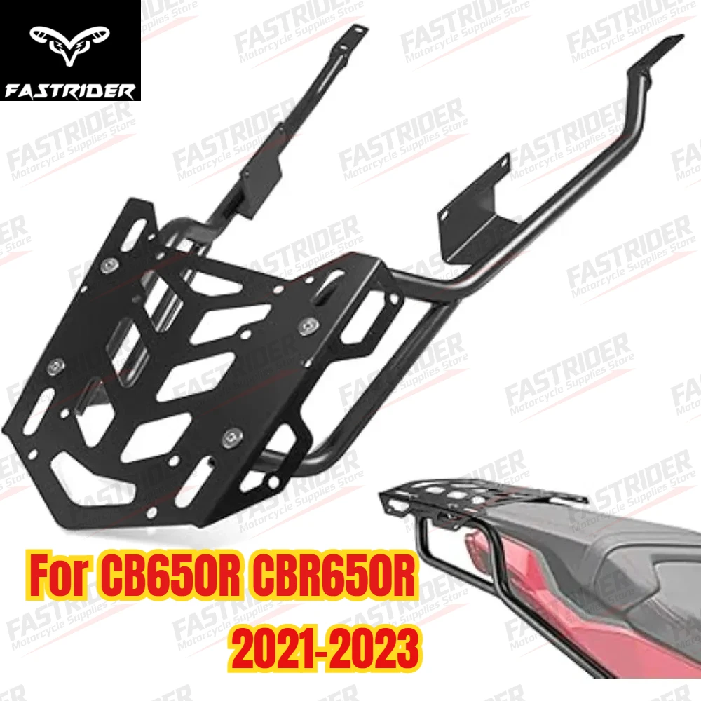 Motorcycle Rear Carrier Luggage Rack Top Box Bracket Fixer Holder Cargo Bracket Accessories for CB650R CBR650R 2021-2023
Motorcycle Rear Carrier Luggage Rack Top Box Bracket Fixer Holder Cargo Bracket Accessories for CB650R CBR650R 2021-2023