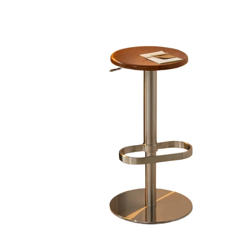 Light luxury bar chair, designer home solid wood high bar, modern simple solid wood high stool
Light luxury bar chair, designer home solid wood high bar, modern simple solid wood high stool