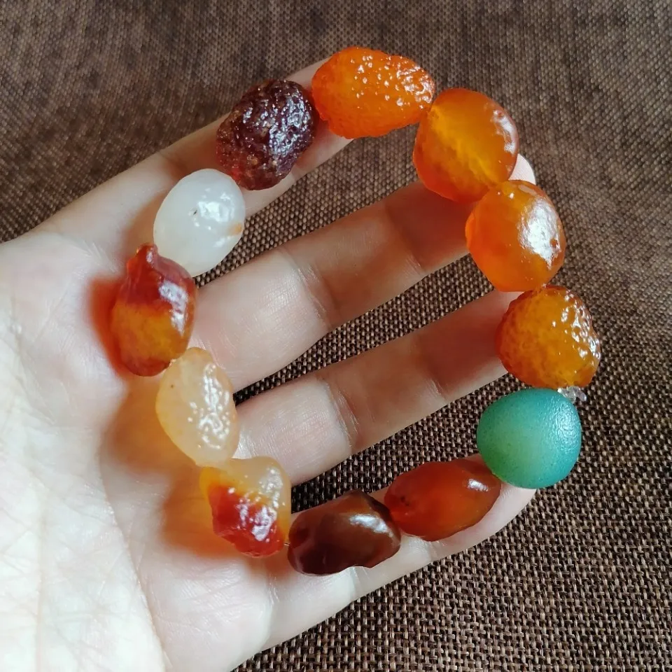 Natural Gobi Agate Raw Stone Bracelet Multicolor Rough Desert Agate Beads Healing Energy Unisex Handmade Wrist Jewelry Gift
Natural Gobi Agate Raw Stone Bracelet Multicolor Rough Desert Agate Beads Healing Energy Unisex Handmade Wrist Jewelry Gift