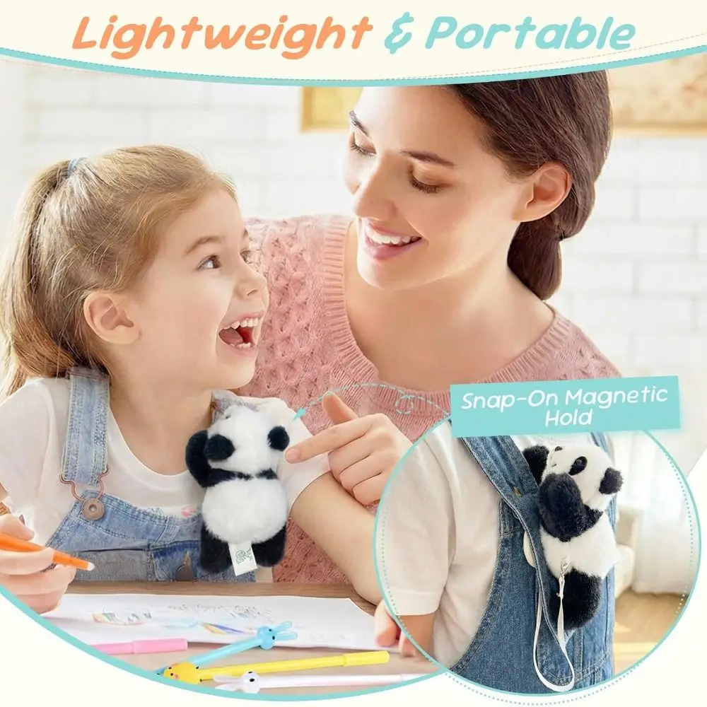 New Design Cute Magnetic Panda Soft Emotional Support Mini Panda Animal Panda Pattern Plushies Gift
New Design Cute Magnetic Panda Soft Emotional Support Mini Panda Animal Panda Pattern Plushies Gift