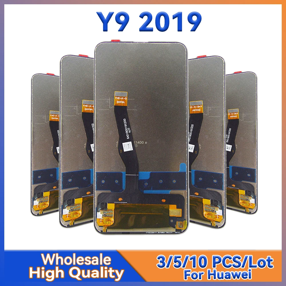 Wholesale 3/5/10 Pieces/Lot For Huawei Y9 2019 LCD Screen Assembly With Touch Digitizer Mobile Phone Repair
Wholesale 3/5/10 Pieces/Lot For Huawei Y9 2019 LCD Screen Assembly With Touch Digitizer Mobile Phone Repair