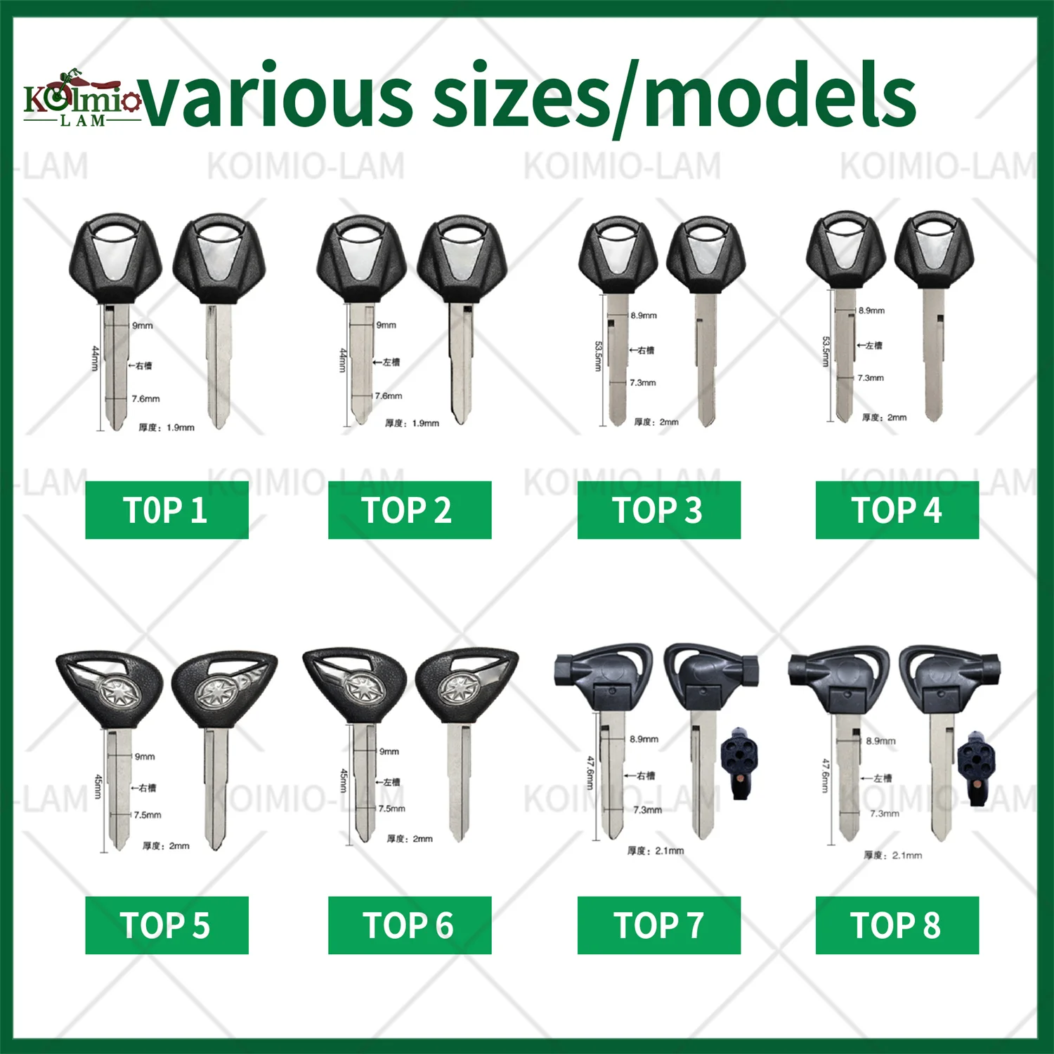 Fit For YAMAHA VOX BWS 4V BWS125 VOX50 GTR125 JOG EVO SMAX1 New Blank Key Motorcycle Replace Uncut Keys Uncut Blade
Fit For YAMAHA VOX BWS 4V BWS125 VOX50 GTR125 JOG EVO SMAX1 New Blank Key Motorcycle Replace Uncut Keys Uncut Blade