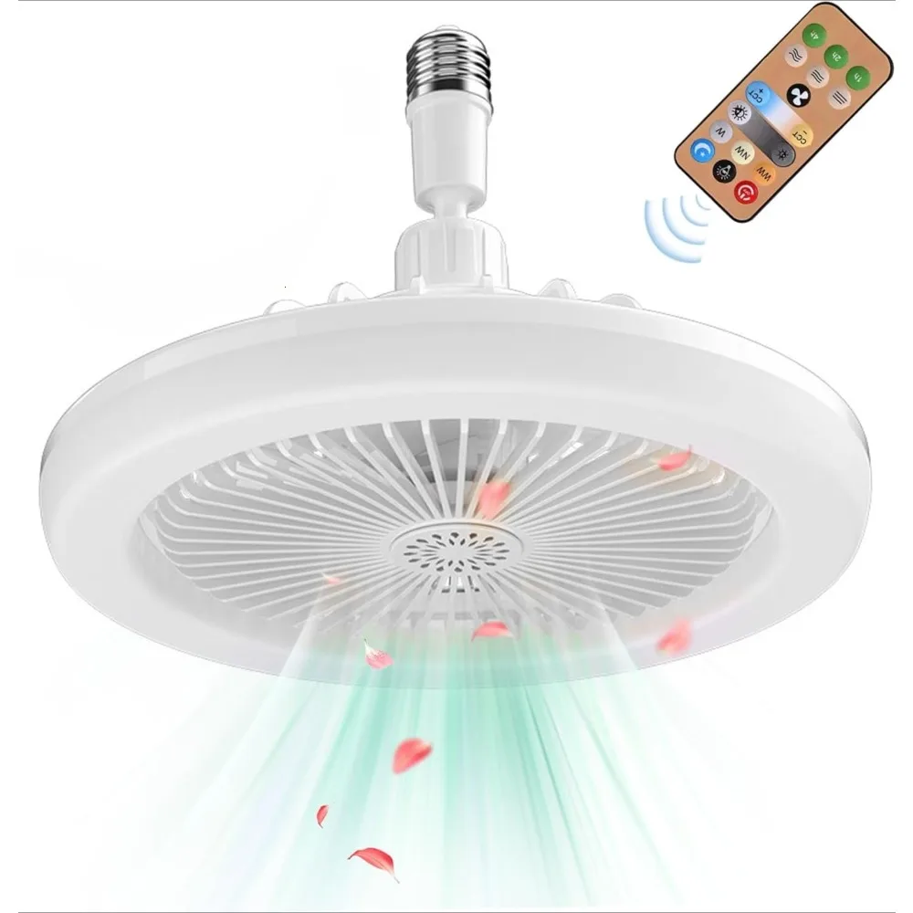 Ceiling Fan Light with Remote Control Screw in Ceiling Fan E26/E27 Ceiling Fan with Light 3 Speeds Timer for Bedroom Bathroom
Ceiling Fan Light with Remote Control Screw in Ceiling Fan E26/E27 Ceiling Fan with Light 3 Speeds Timer for Bedroom Bathroom