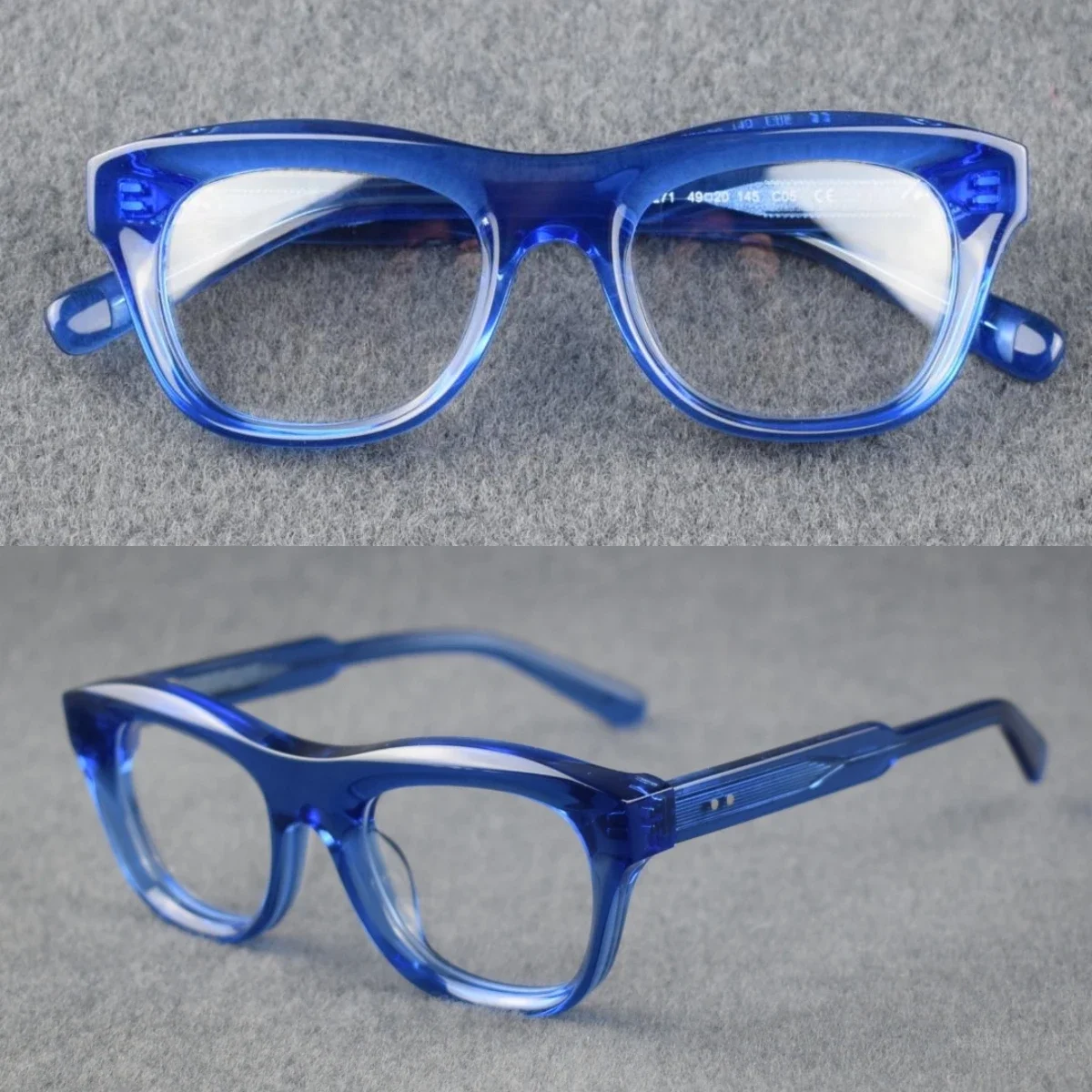 Thick Acetate Round Optical Glasses Frames Men Women Handmade Vintage Myopia Prescription Eyeglasses New Designer Eyewear
Thick Acetate Round Optical Glasses Frames Men Women Handmade Vintage Myopia Prescription Eyeglasses New Designer Eyewear