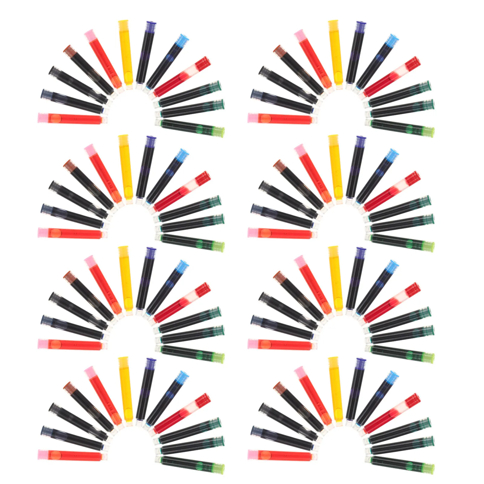 240Pcs Fountain Pen Ink Cartridges 3.4mm 12 Colors Refillable Smooth Flow Ink for Student Office School Calligraphy Writing
240Pcs Fountain Pen Ink Cartridges 3.4mm 12 Colors Refillable Smooth Flow Ink for Student Office School Calligraphy Writing