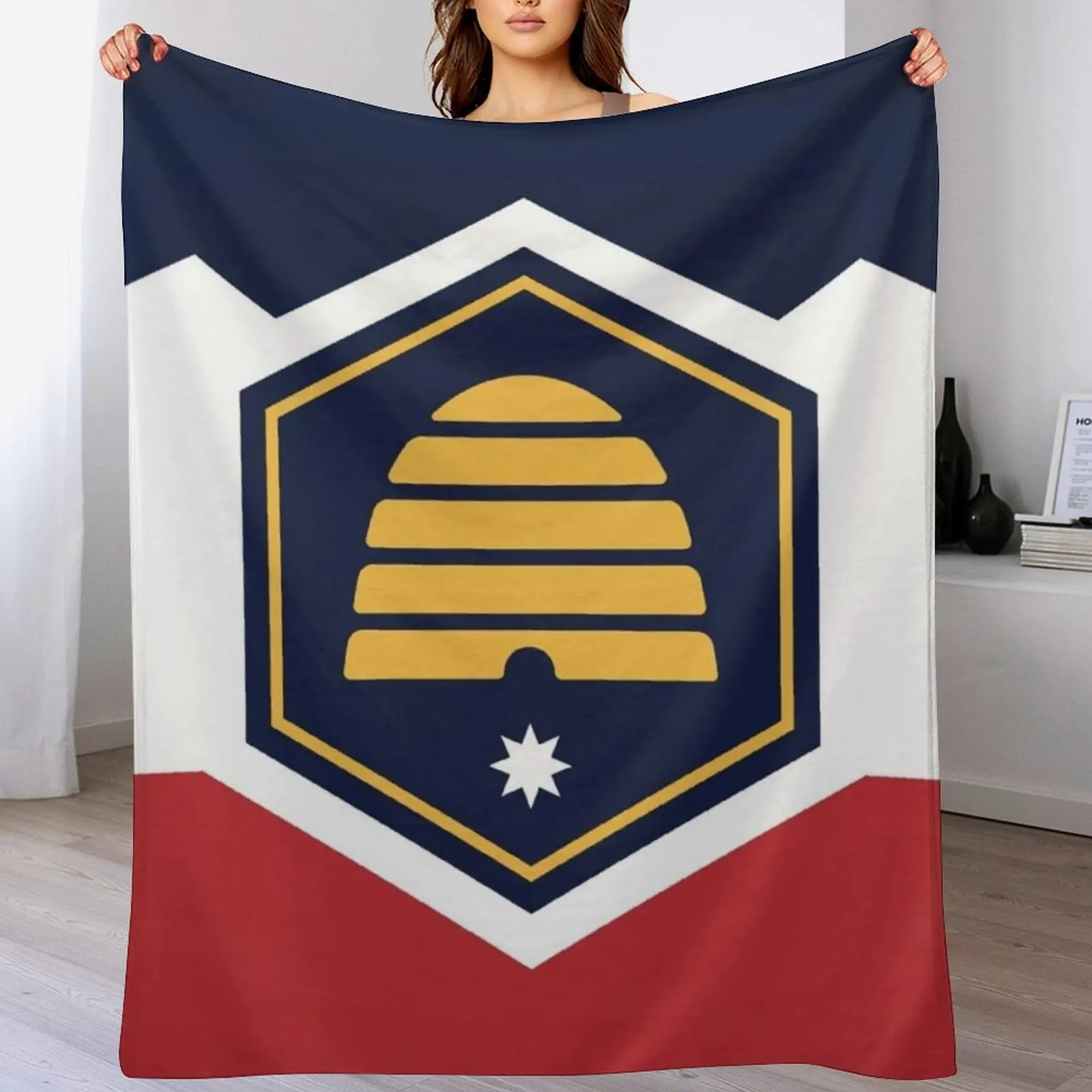 New Utah State Flag 2023 Throw Blanket Loose Plaid on the sofa christmas gifts Hair Blankets 
New Utah State Flag 2023 Throw Blanket Loose Plaid on the sofa christmas gifts Hair Blankets