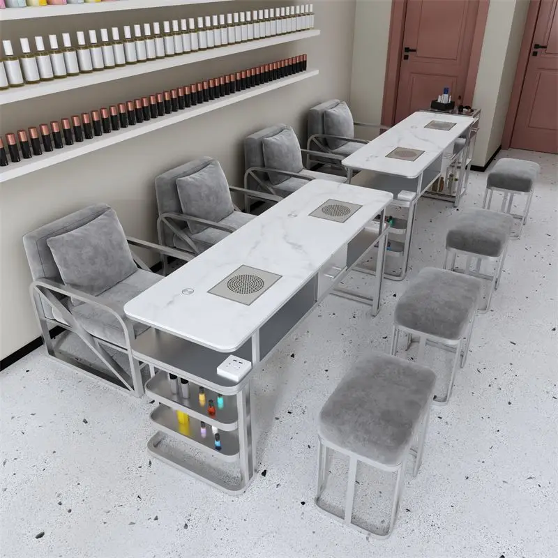 Luxury Vacuum Cleaner Nail Art Table And Chair Set Marble Tabletop Nail Table Manicure Japanese Furniture For Aesthetics
Luxury Vacuum Cleaner Nail Art Table And Chair Set Marble Tabletop Nail Table Manicure Japanese Furniture For Aesthetics