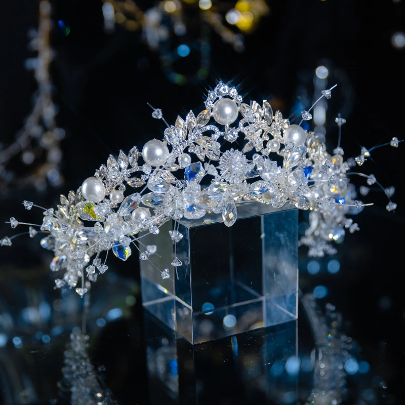 CC Crystal Crowns Women Accessories Wedding Hairwear Bridal Headbands Engagement Hair Ornaments 100% Handmade Coronets Gift QS19
CC Crystal Crowns Women Accessories Wedding Hairwear Bridal Headbands Engagement Hair Ornaments 100% Handmade Coronets Gift QS19