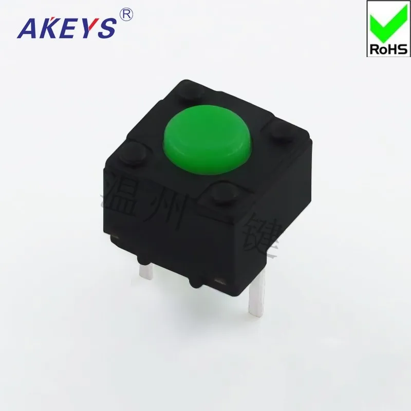10PCS TS-E012 6*6*5.7 Tact Switch DIP 2 Pin Pressure Control Switch MINI Touch Switch Green Button
10PCS TS-E012 6*6*5.7 Tact Switch DIP 2 Pin Pressure Control Switch MINI Touch Switch Green Button