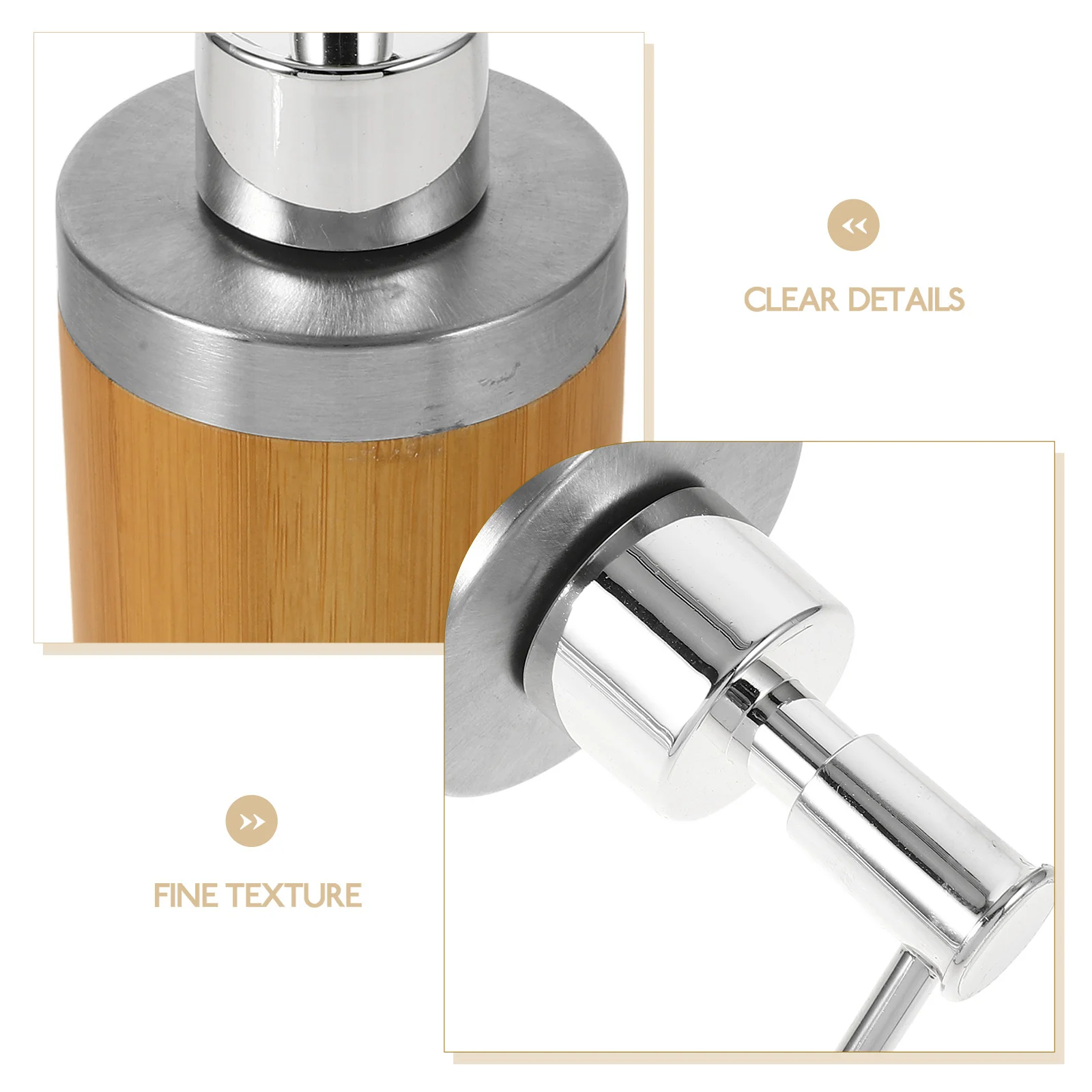 Press Type Soap Dispenser Bottle Plastic Bamboo Reusable Shampoo Container For Bathroom Kitchen Travel Hand Soap
Press Type Soap Dispenser Bottle Plastic Bamboo Reusable Shampoo Container For Bathroom Kitchen Travel Hand Soap